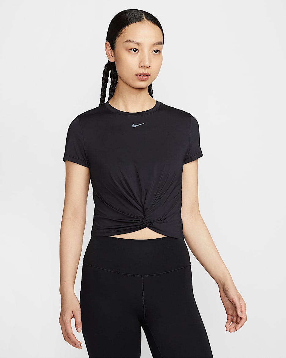 Nike One Classic Twist Women's Dri-FIT Short-Sleeve Top. Nike ID